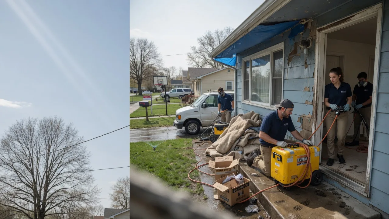 Basement Flood Cleanup in Bixby, OK near me